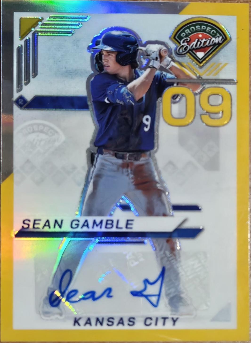 Sean Gamble [Gold Holo Ticket] #102