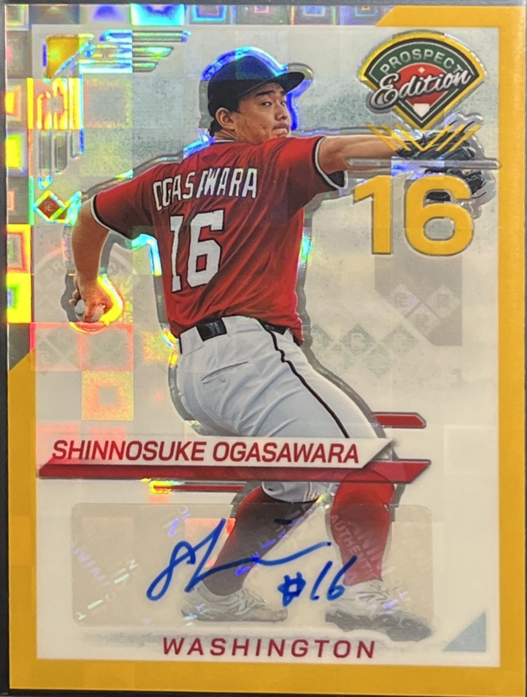 Shinnosuke Ogasawara [Gold Pandora Holo Ticket Signature] #108