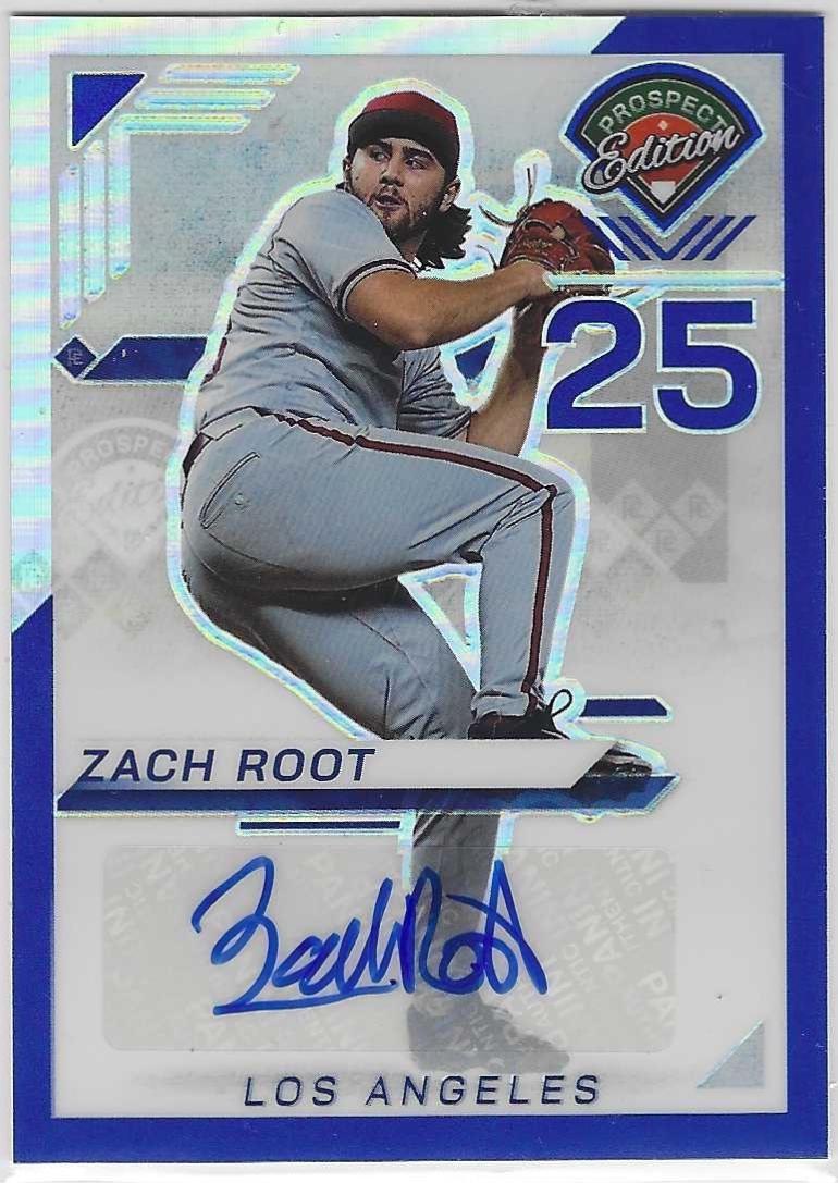 Zach Root [Blue Holo Ticket Signature] #199