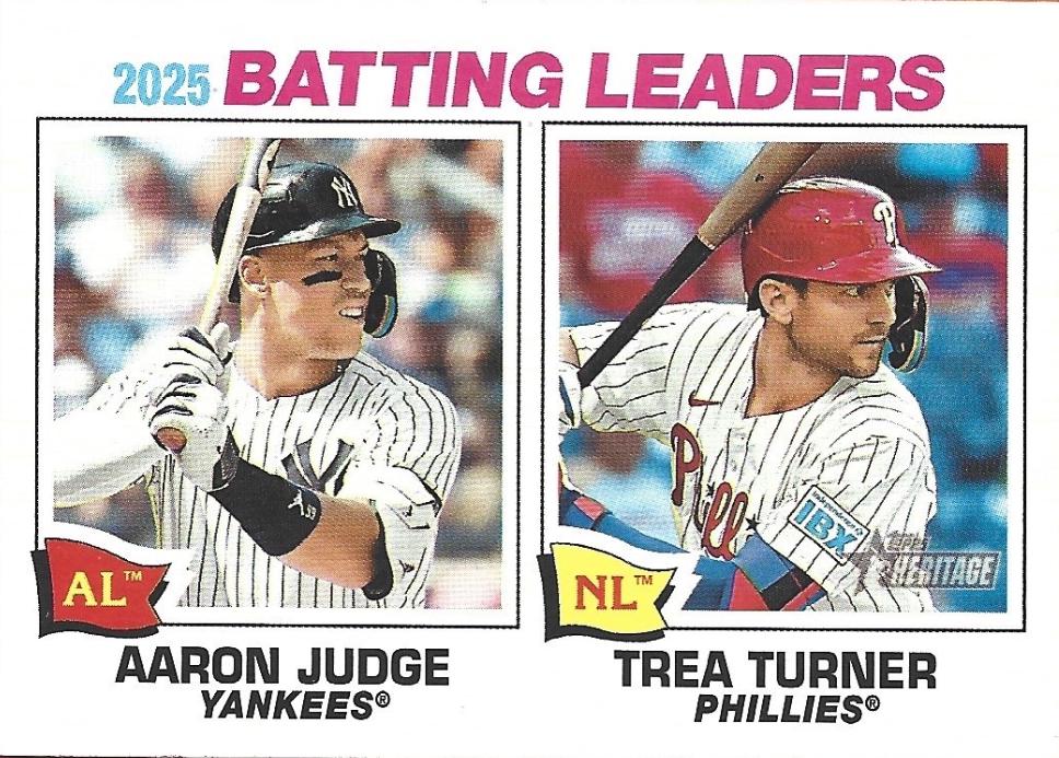 Aaron Judge / Trea Turner #1