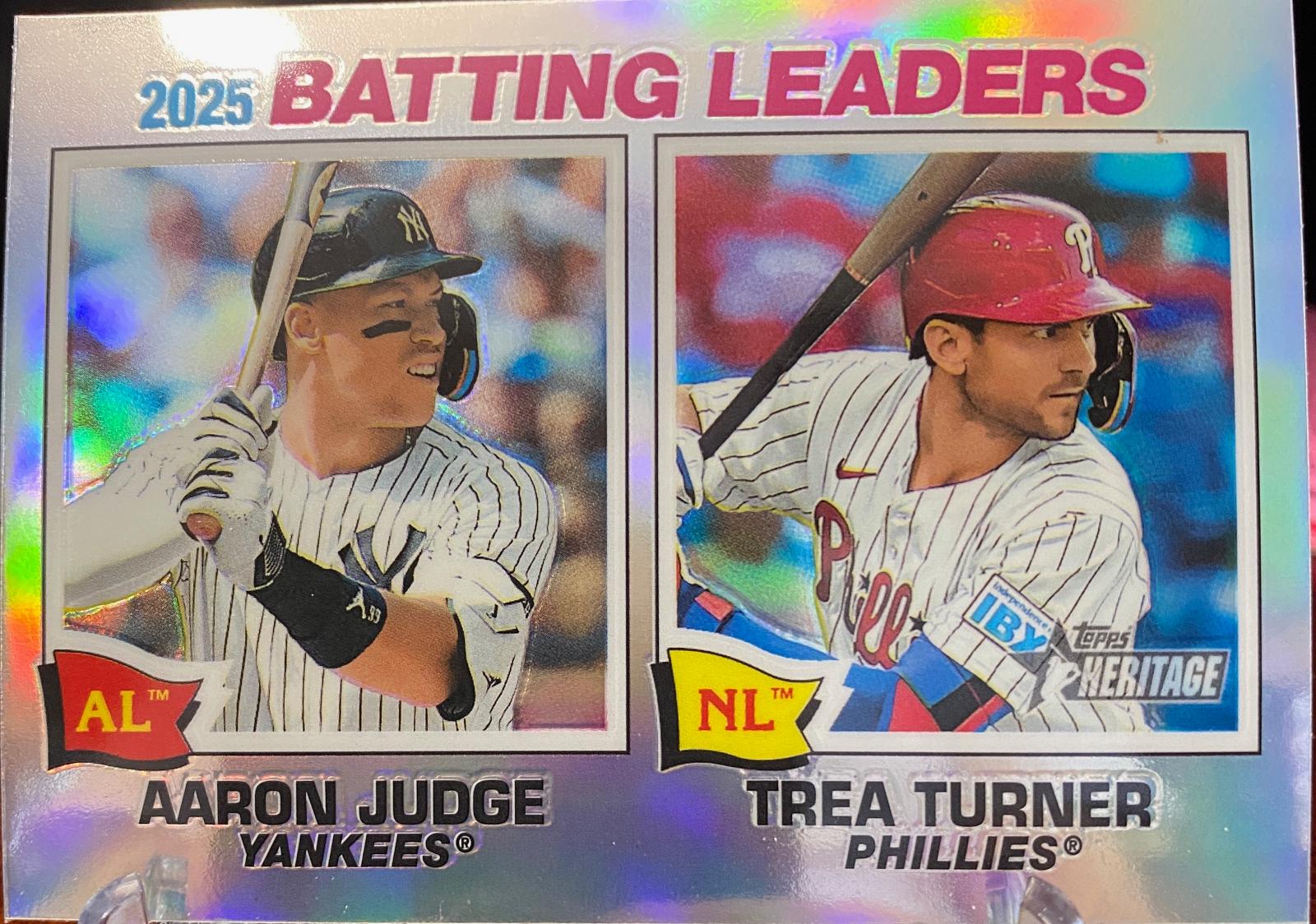 Aaron Judge / Trea Turner [Chrome] #1