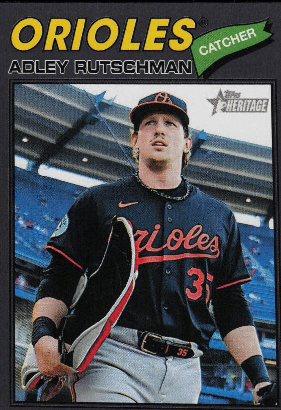 Adley Rutschman [Dark Gray Bordered] #180