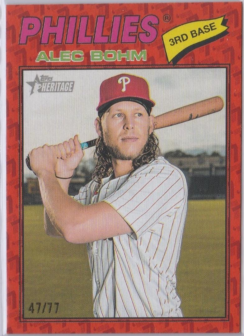 Alec Bohm [Color Of The Year Orange] #81