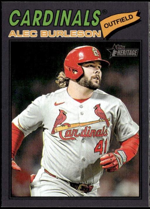 Alec Burleson [Dark Gray Bordered] #165