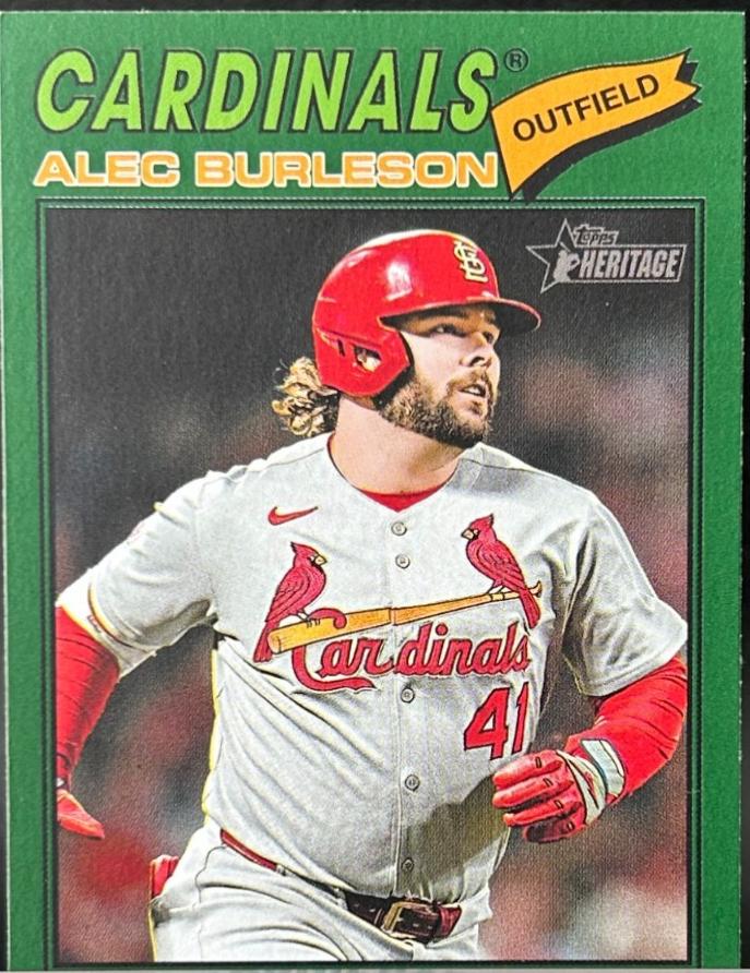 Alec Burleson [Dark Green] #165