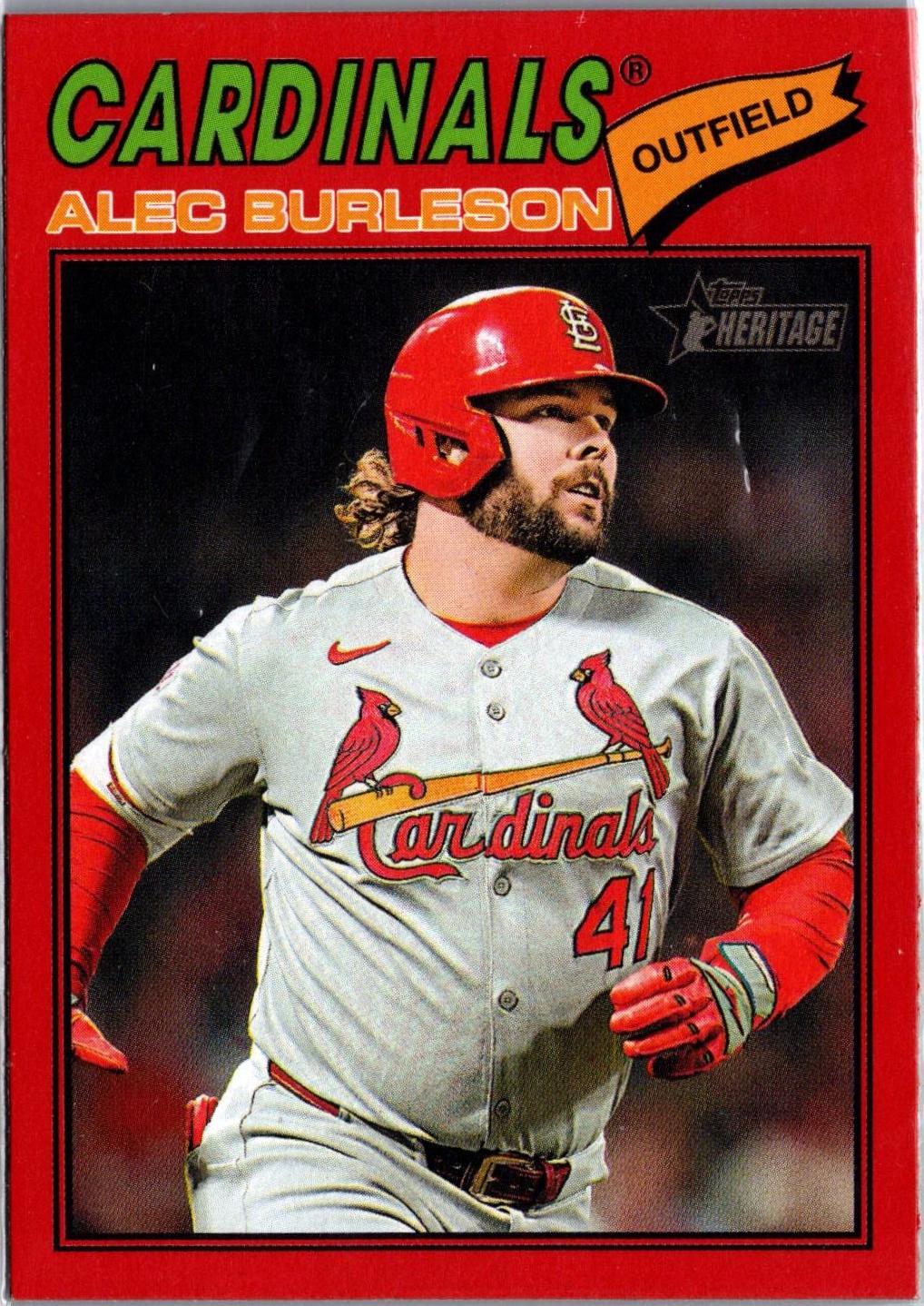 Alec Burleson [Red Bordered] #165
