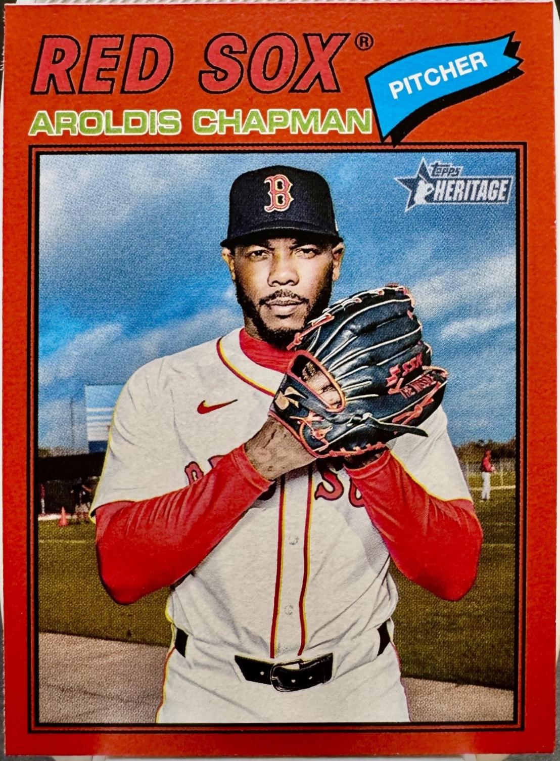 Aroldis Chapman [Red Bordered] #359