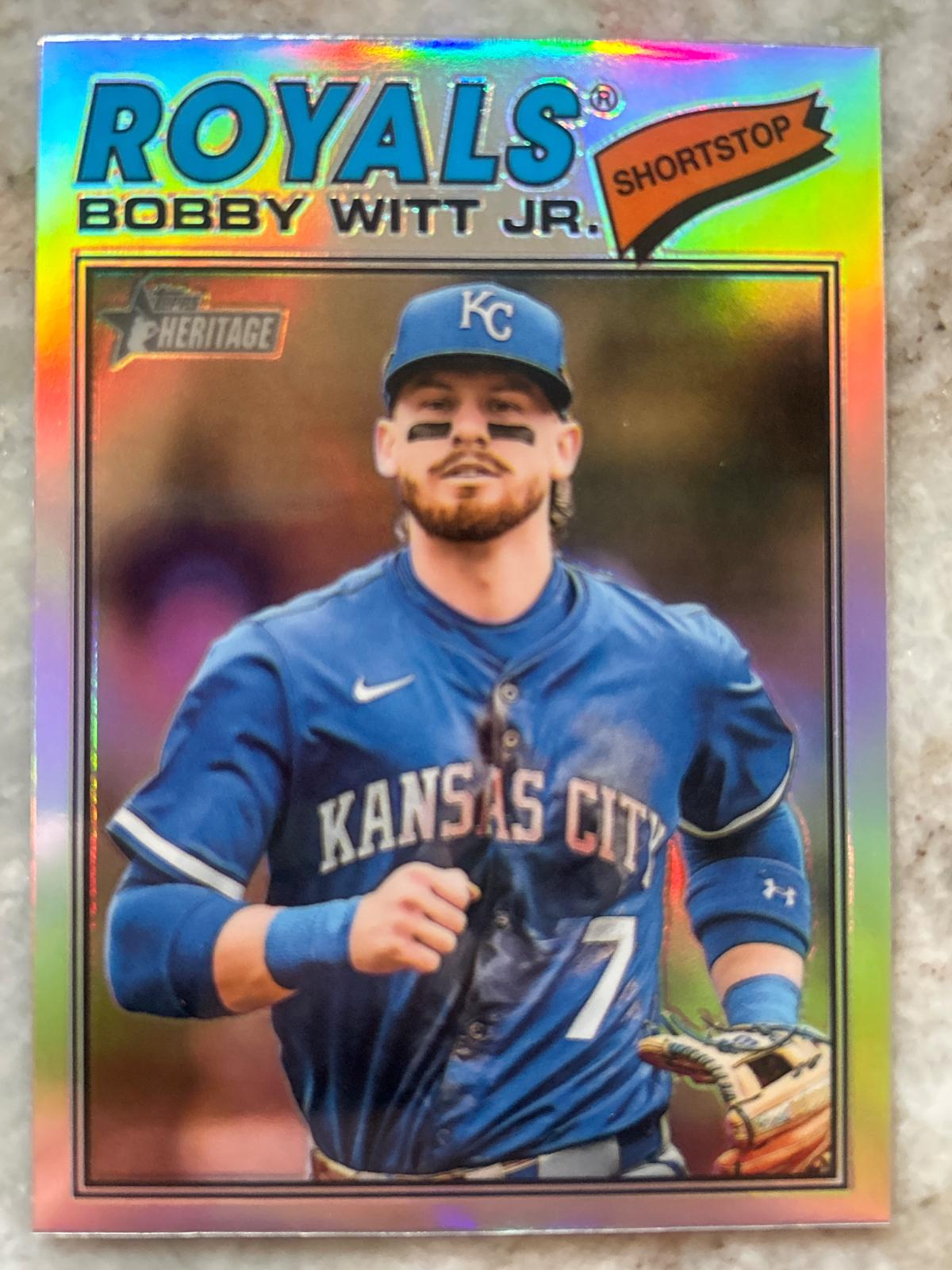 Bobby Witt Jr. [Refractor Chrome] #160