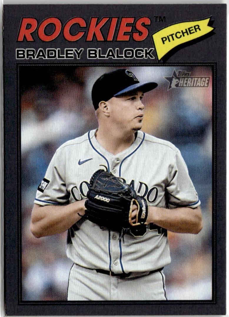 Bradley Blalock [Dark Gray Bordered] #83