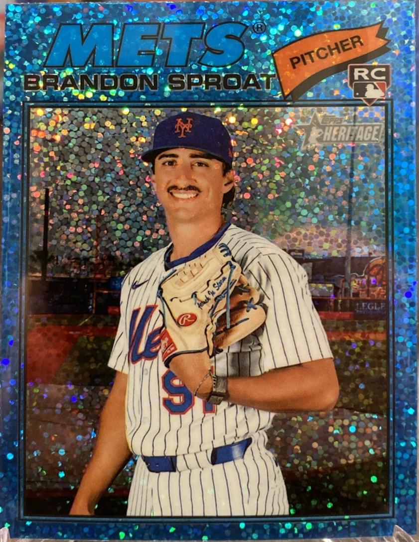 Brandon Sproat [Light Blue Sparkle Chrome] #118
