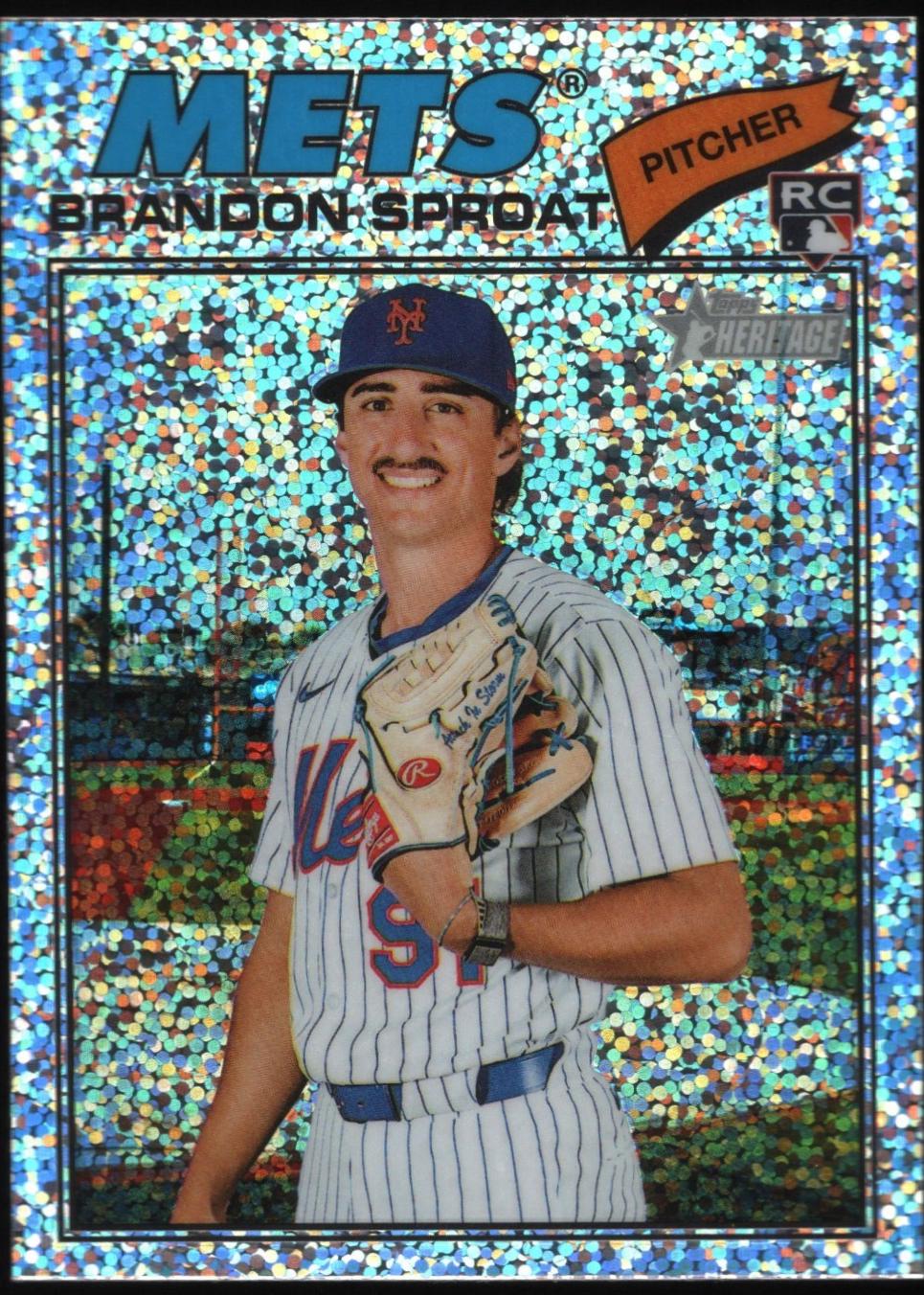 Brandon Sproat [Silver Sparkle Chrome] #118
