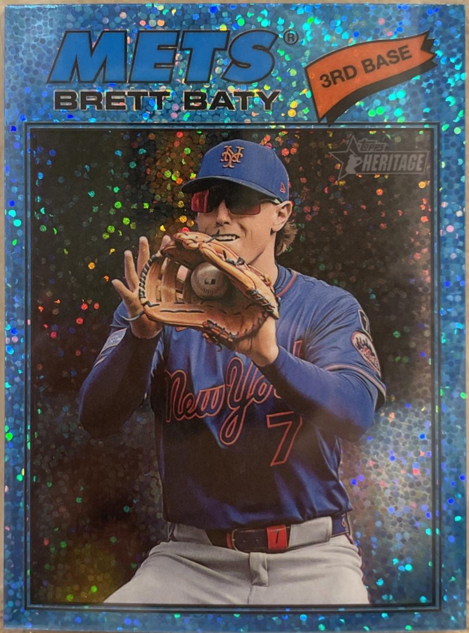 Brett Baty [Light Blue Sparkle Chrome] #19