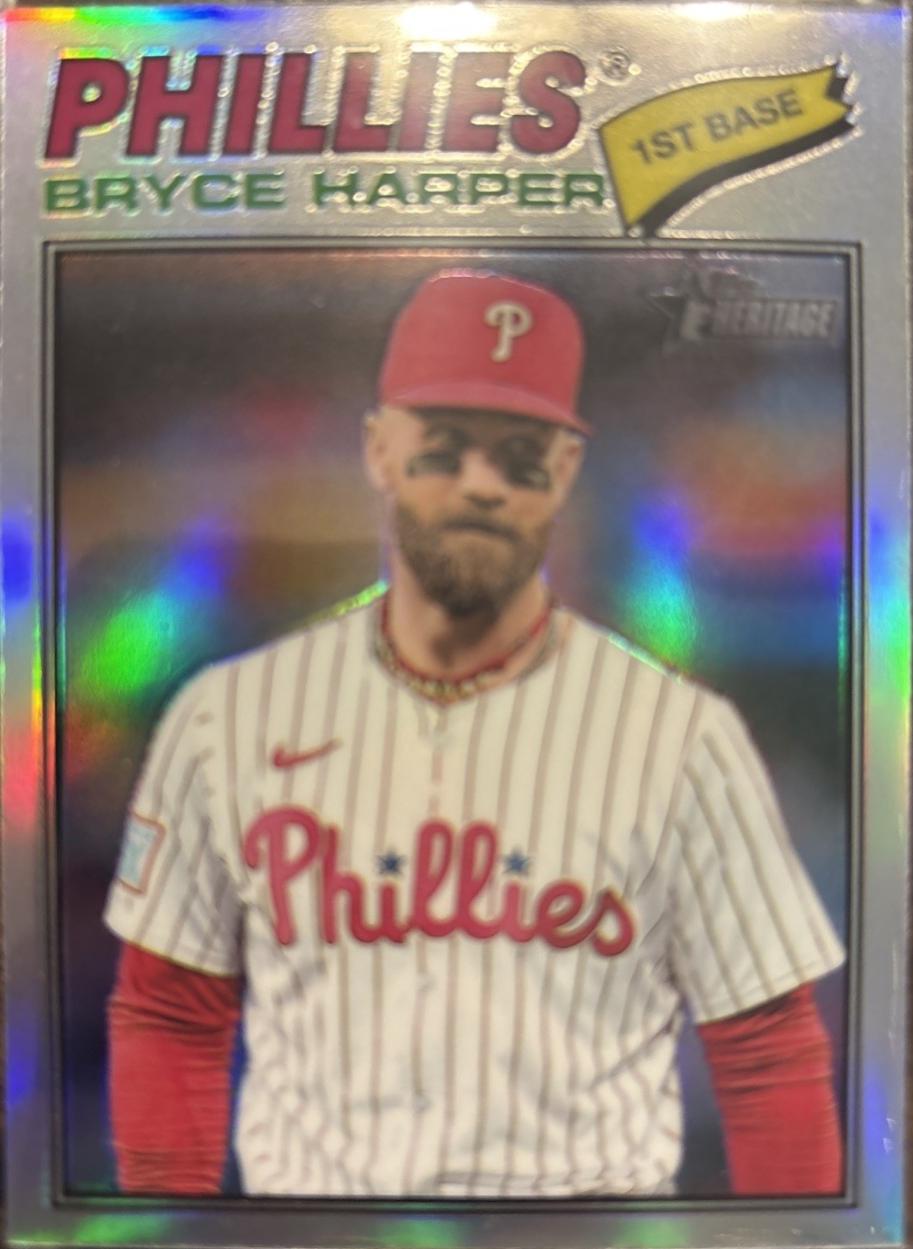 Bryce Harper [Refractor Chrome] #72
