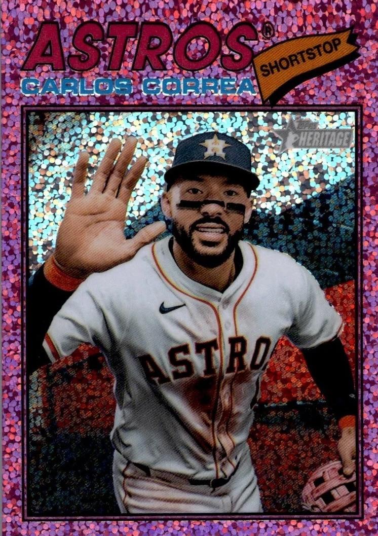 Carlos Correa [Pink Sparkle Chrome] #154