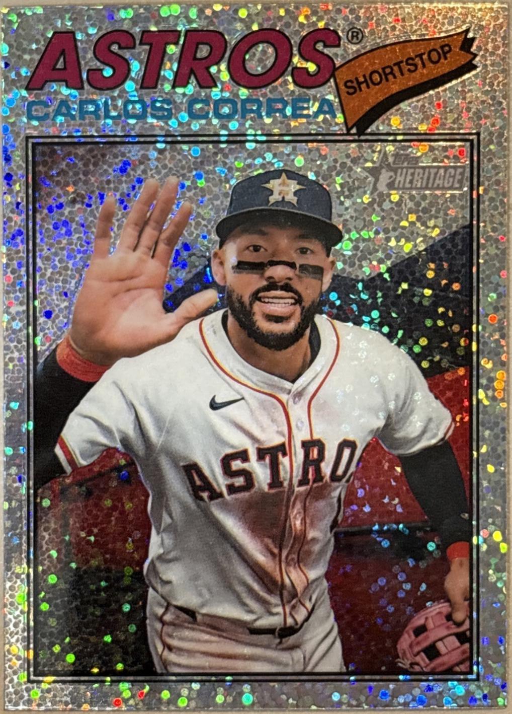 Carlos Correa [Silver Sparkle Chrome] #154