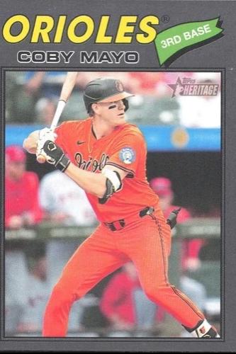 Coby Mayo [Dark Gray Bordered] #49