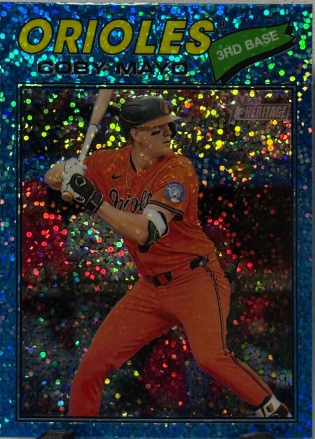 Coby Mayo [Light Blue Sparkle Chrome] #49