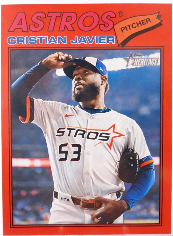 Cristian Javier [Red Bordered] #330