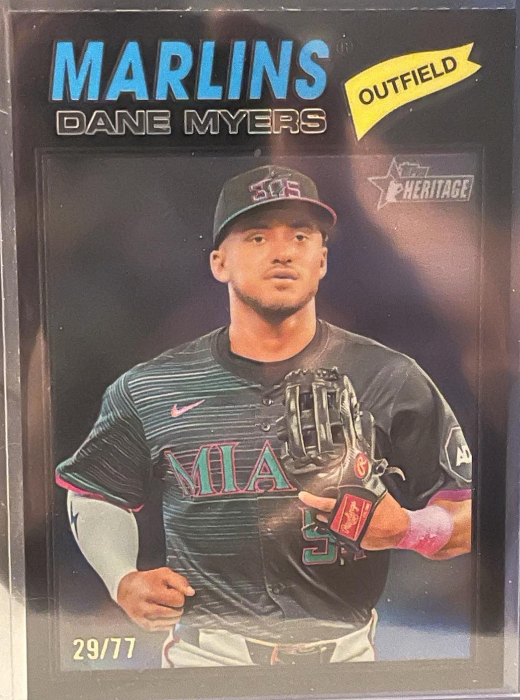 Dane Myers [Black Bordered Chrome] #75