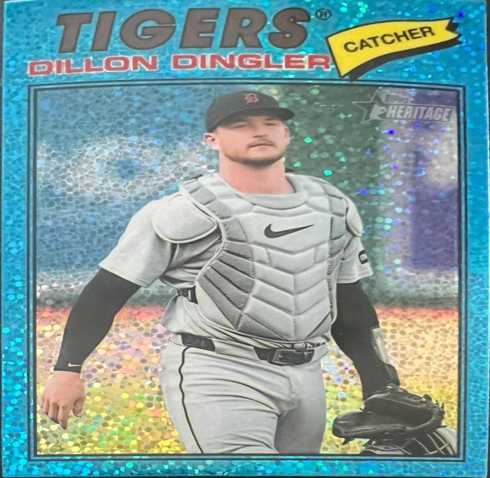 Dillon Dingler [Light Blue Sparkle Chrome] #73