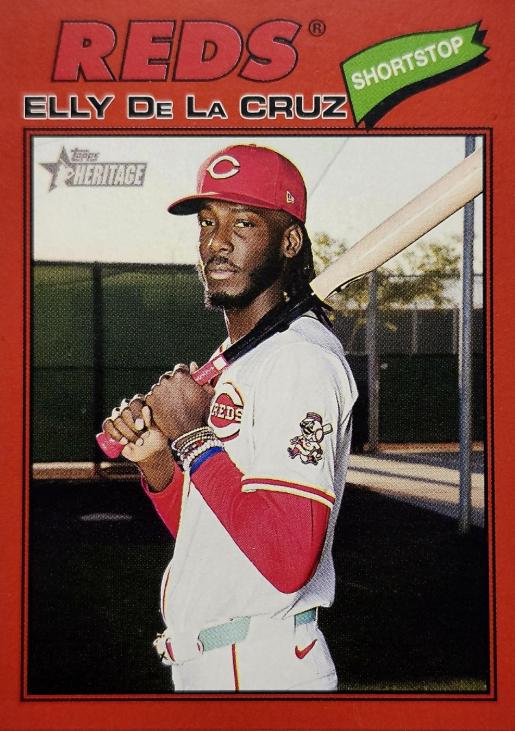 Elly De La Cruz [Red Bordered] #70