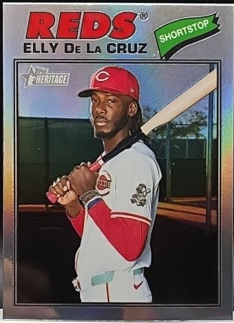 Elly De La Cruz [Refractor Chrome] #70