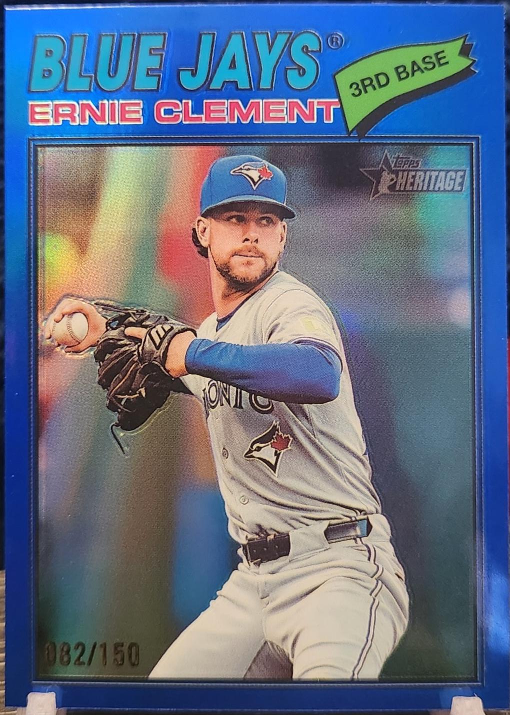 Ernie Clement [Blue Bordered Chrome] #21