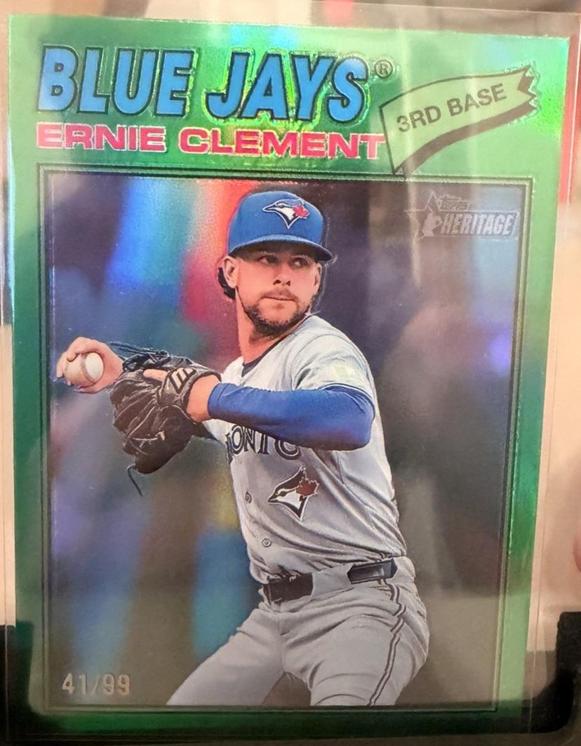 Ernie Clement [Green Bordered Chrome] #21