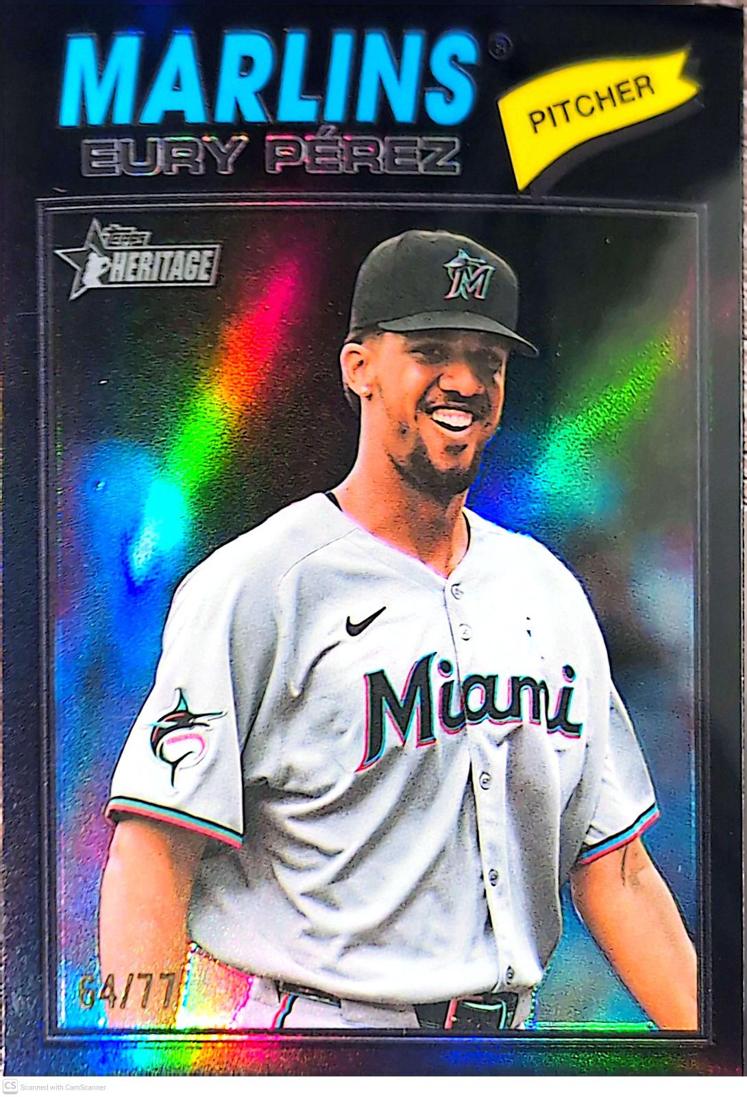 Eury Perez [Black Bordered Chrome] #18