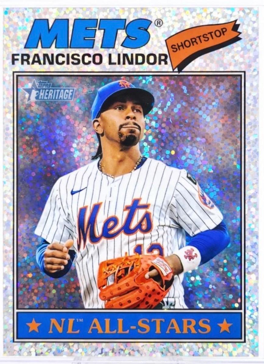 Francisco Lindor [Silver Sparkle Chrome] #146