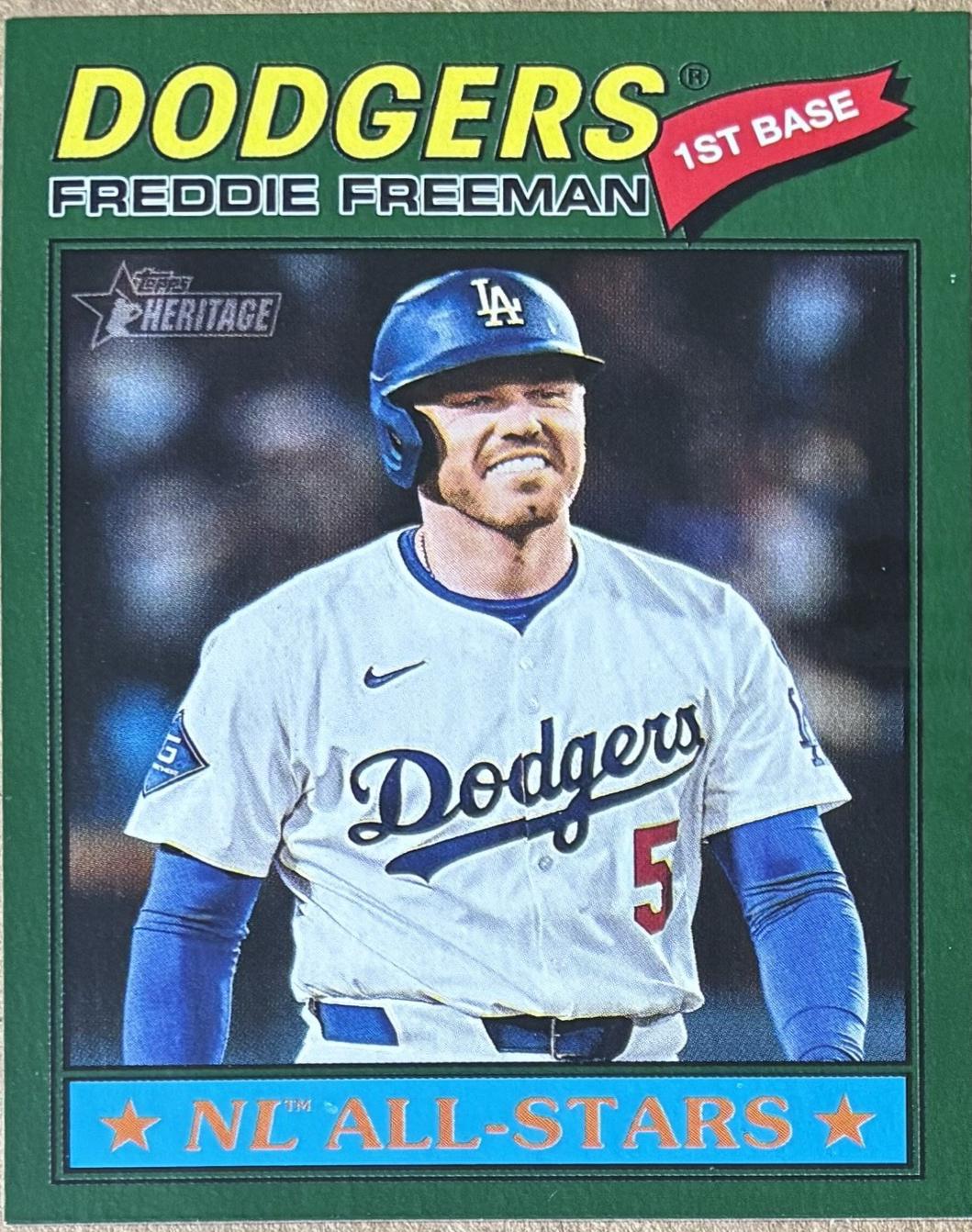 Freddie Freeman [Dark Green] #350