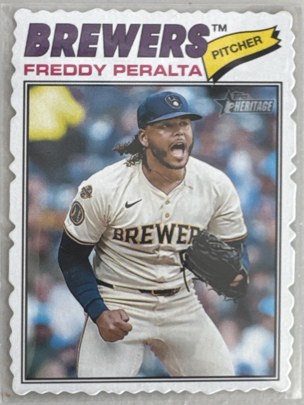 Freddy Peralta [Deckle Edge] #291