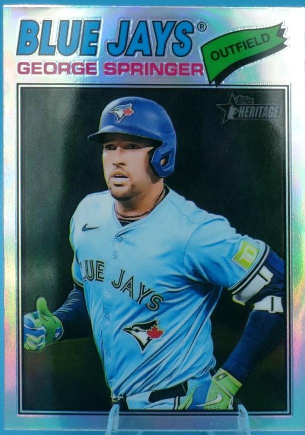 George Springer [Refractor Chrome] #108