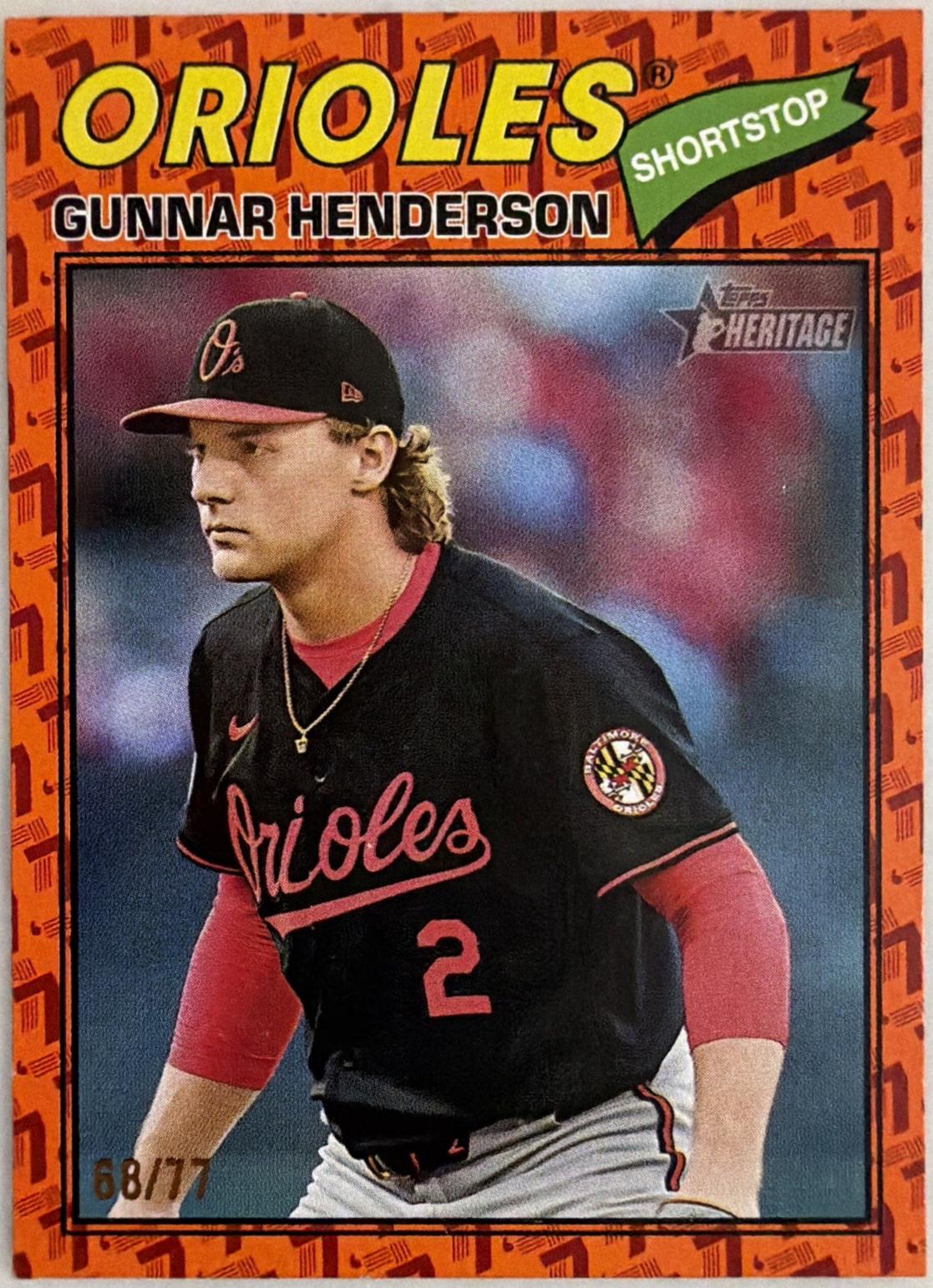 Gunnar Henderson [Color Of The Year Orange] #287
