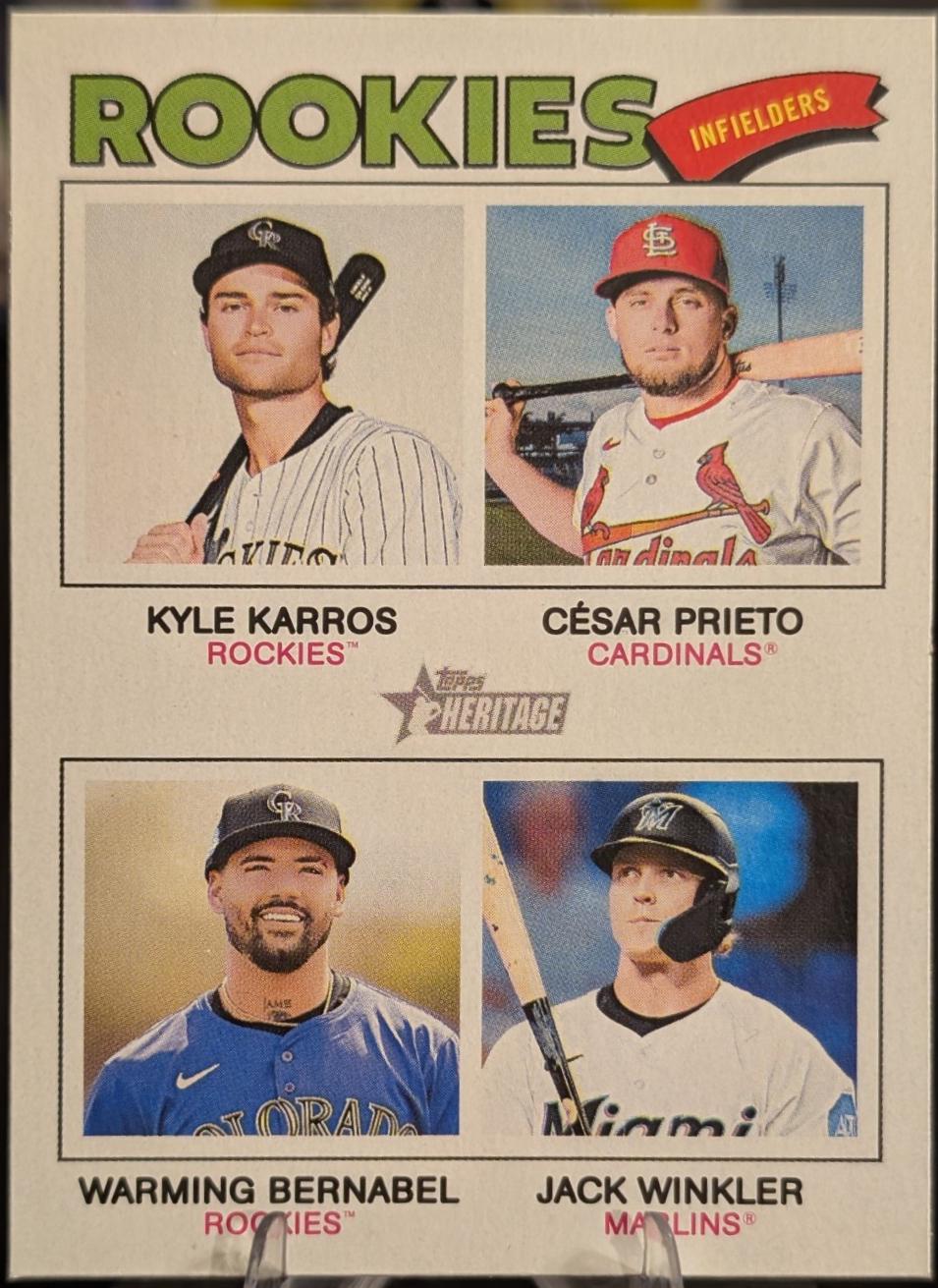 Jack Winkler / Warming Bernabel / Kyle Karros / Cesar Prieto #394