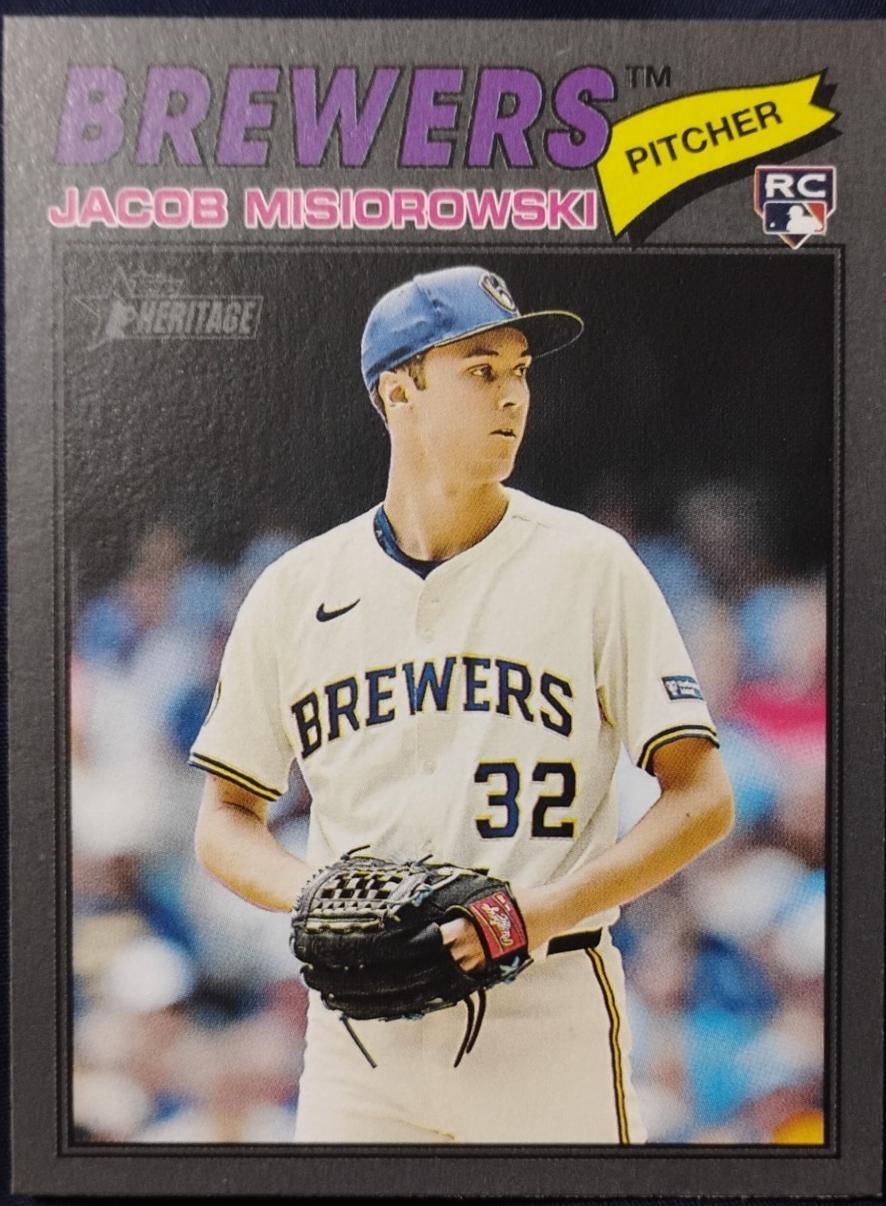 Jacob Misiorowski [Dark Gray Bordered] #144