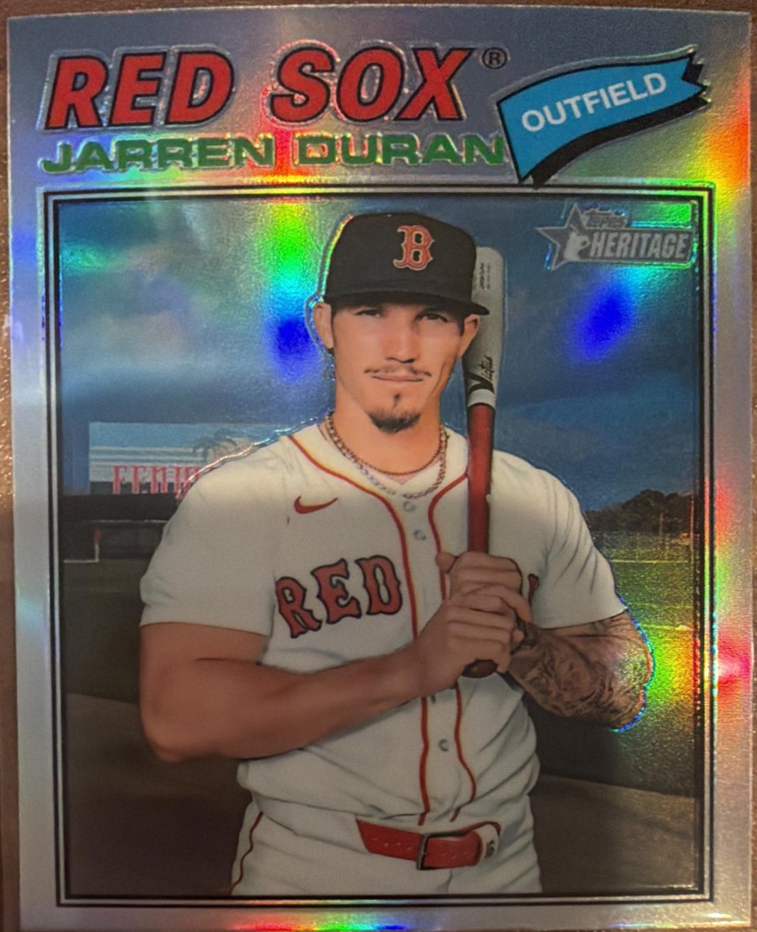 Jarren Duran [Refractor Chrome] #15