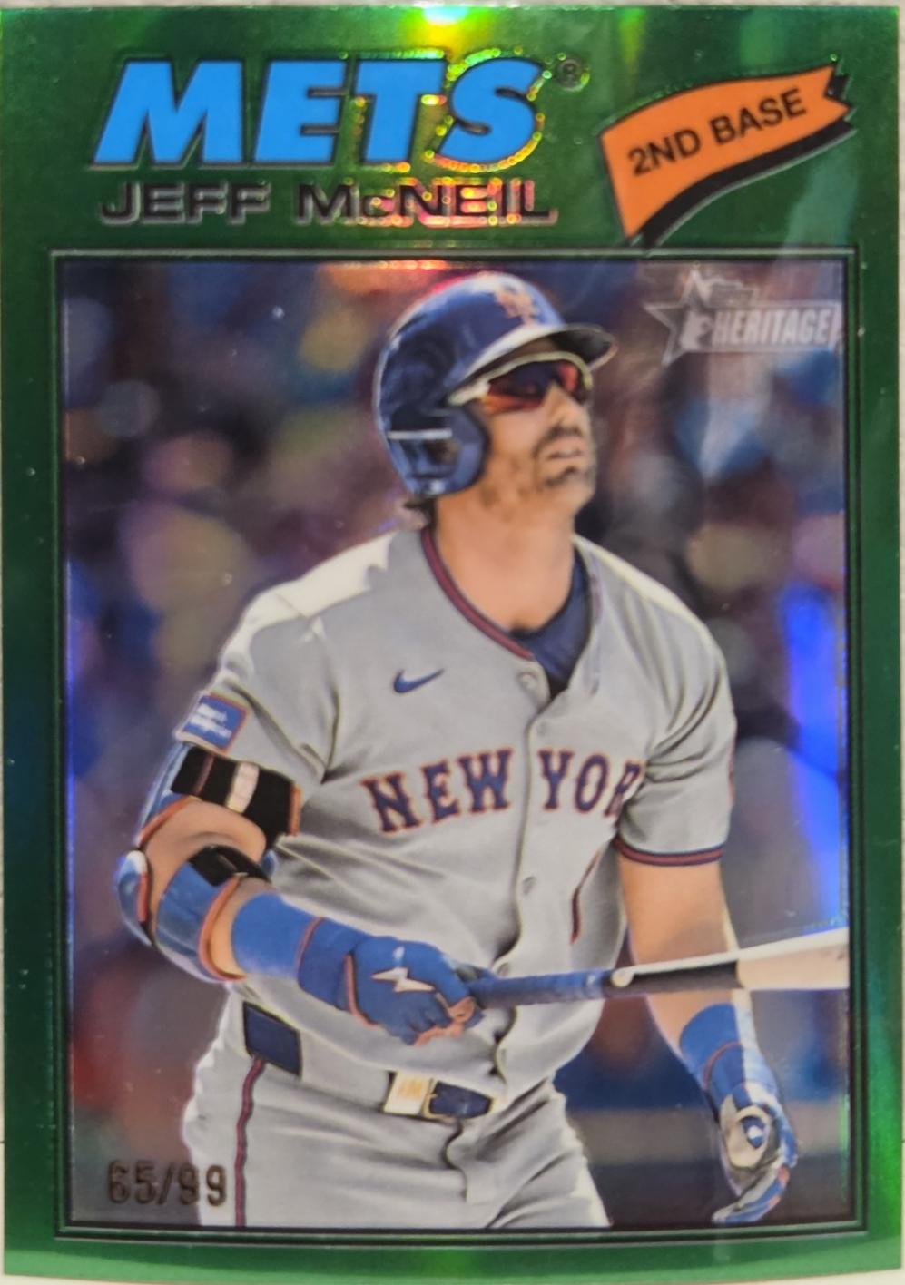Jeff McNeil [Green Bordered Chrome] #54