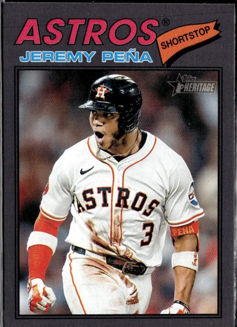 Jeremy Pena [Dark Gray Bordered] #283