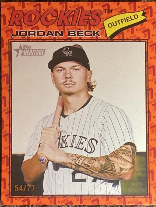 Jordan Beck [Color Of The Year Orange] #147