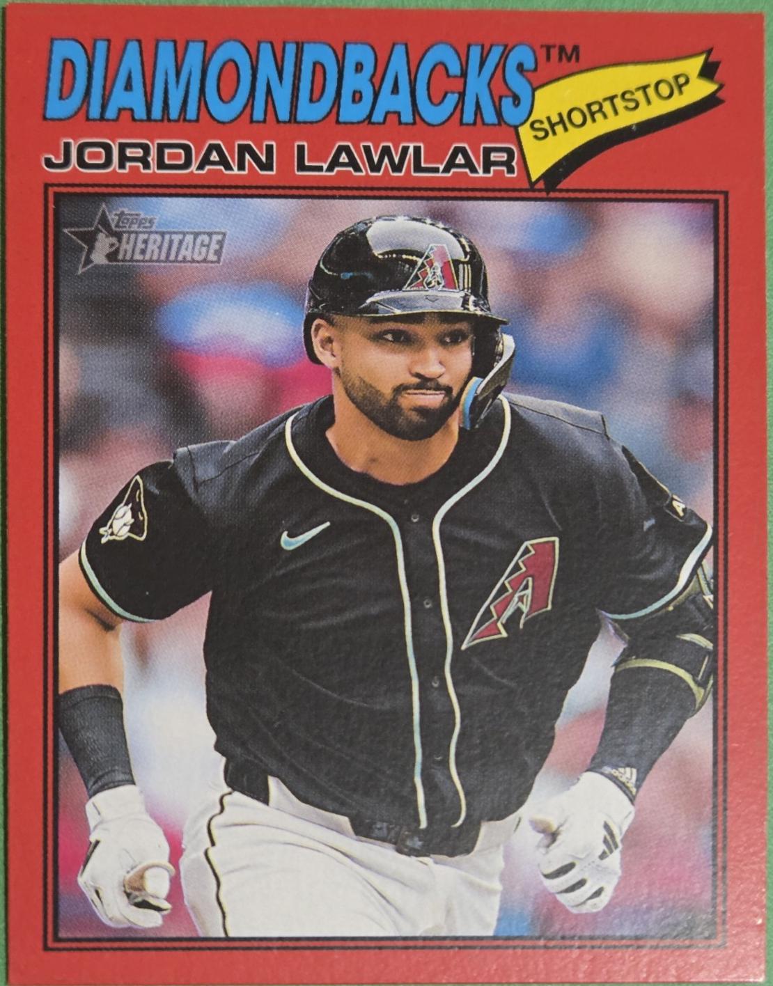 Jordan Lawlar [Red Bordered] #172
