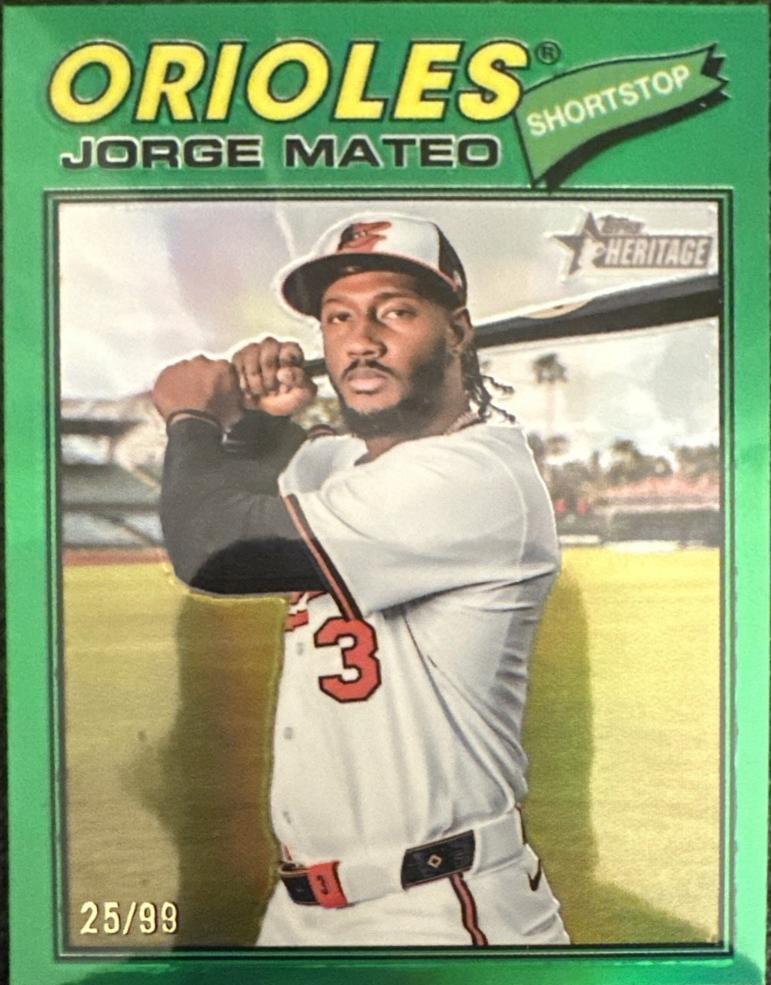 Jorge Mateo [Dark Green] #267
