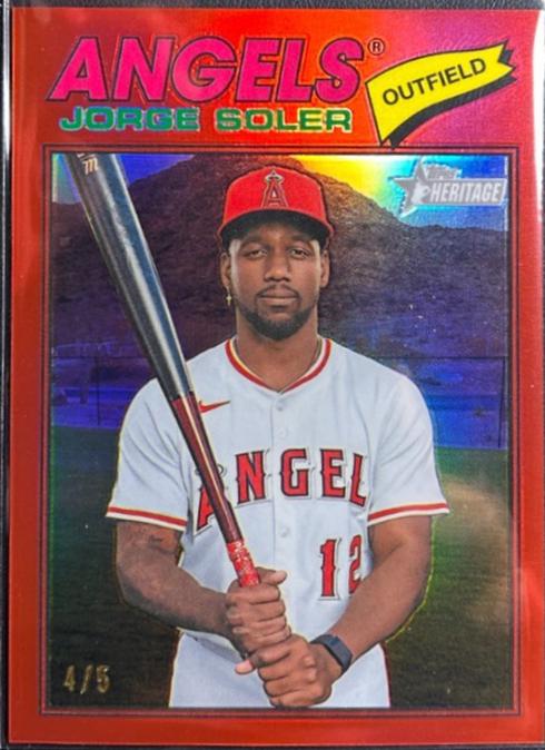 Jorge Soler [Red Bordered Chrome] #37