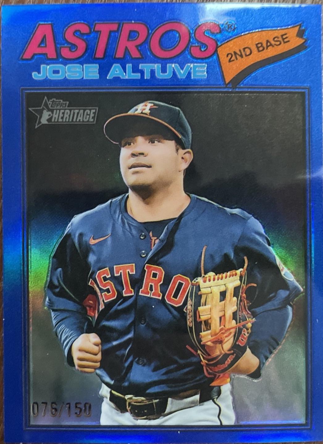 Jose Altuve [Blue Bordered Chrome] #11