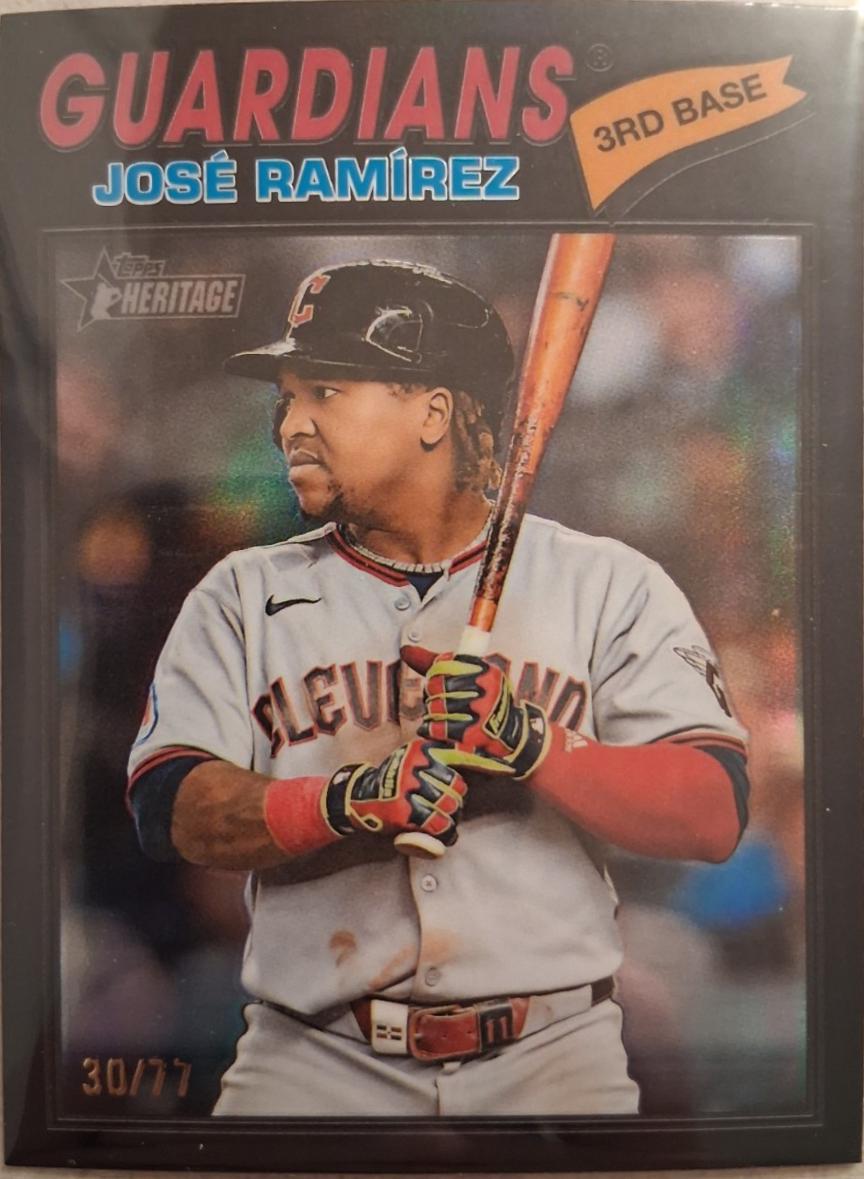 Jose Ramirez [Black Bordered Chrome] #52