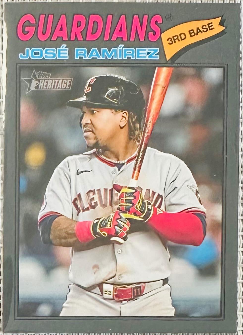 Jose Ramirez [Dark Gray Bordered] #52