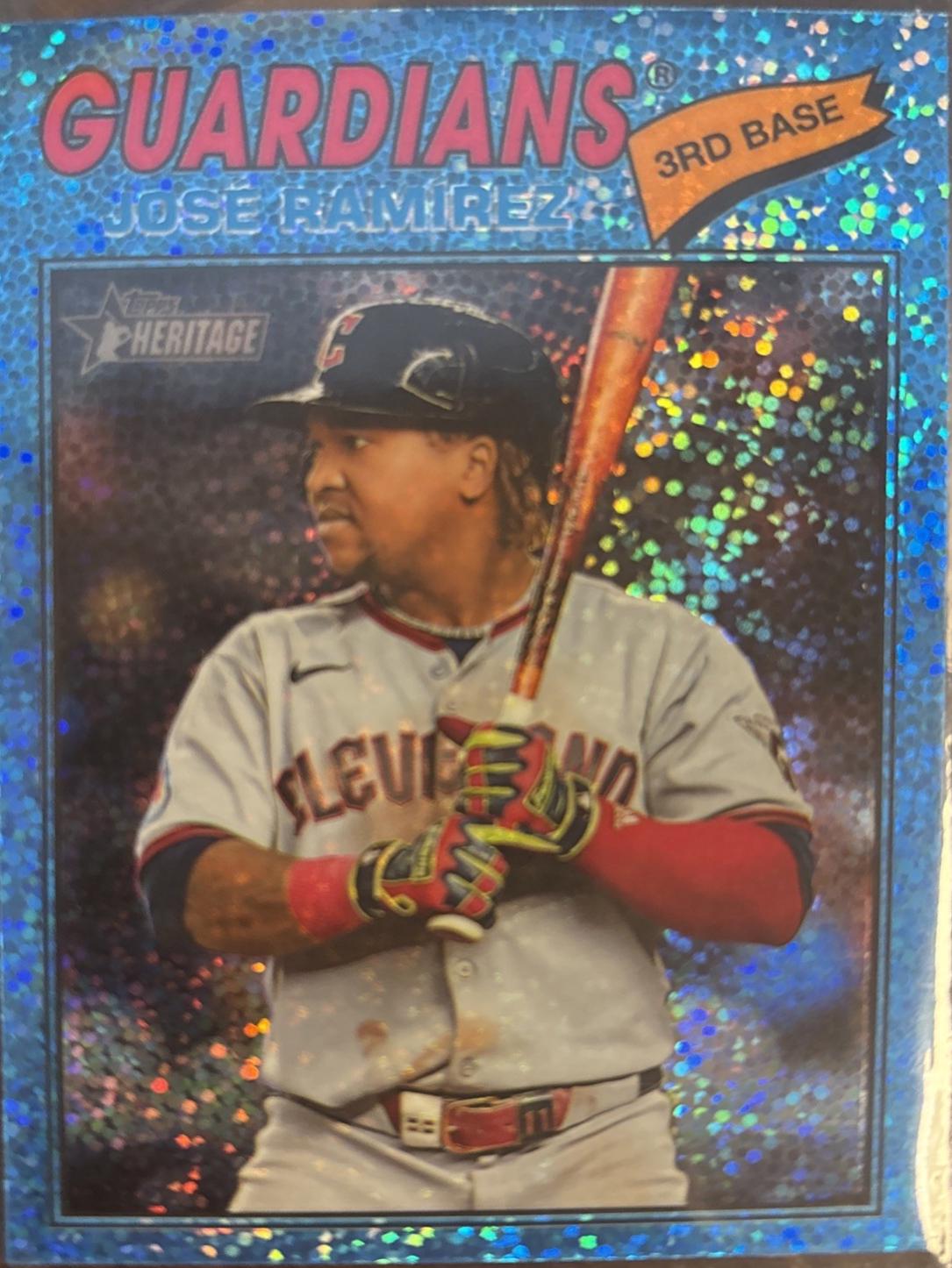 Jose Ramirez [Light Blue Sparkle Chrome] #52