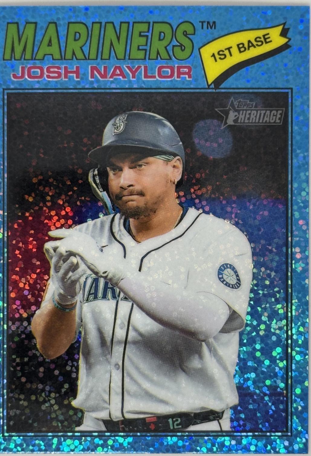 Josh Naylor [Light Blue Sparkle Chrome] #129