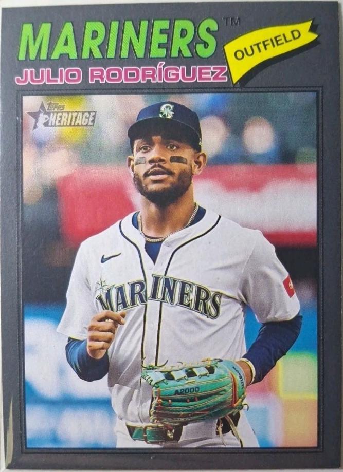 Julio Rodriguez [Dark Gray Bordered] #240
