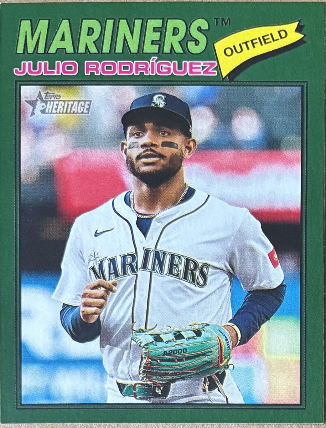 Julio Rodriguez [Dark Green] #240
